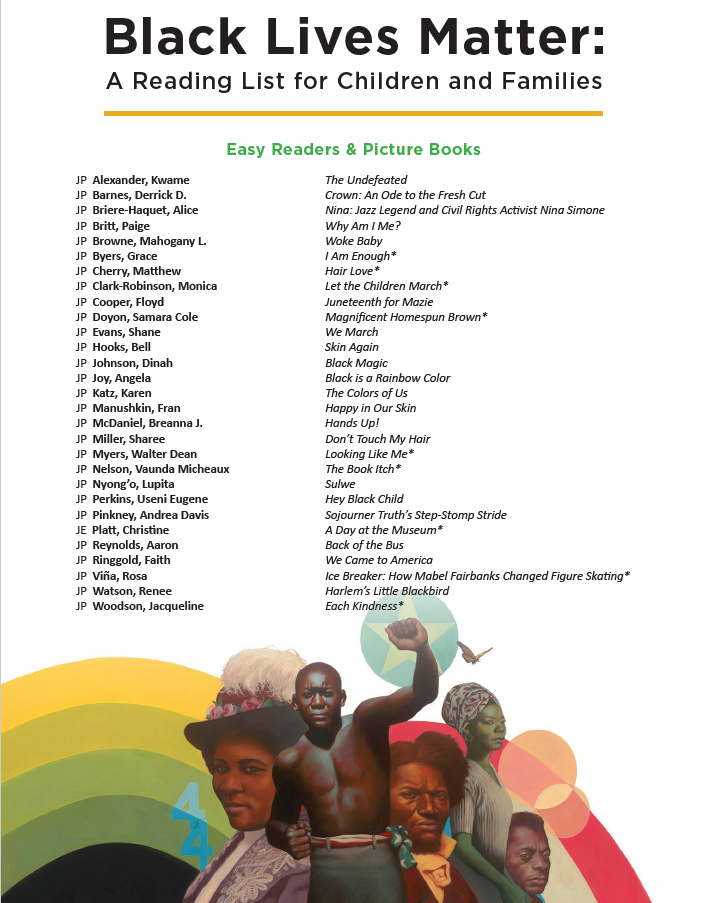 Black Lives Matter Reading List for Kids