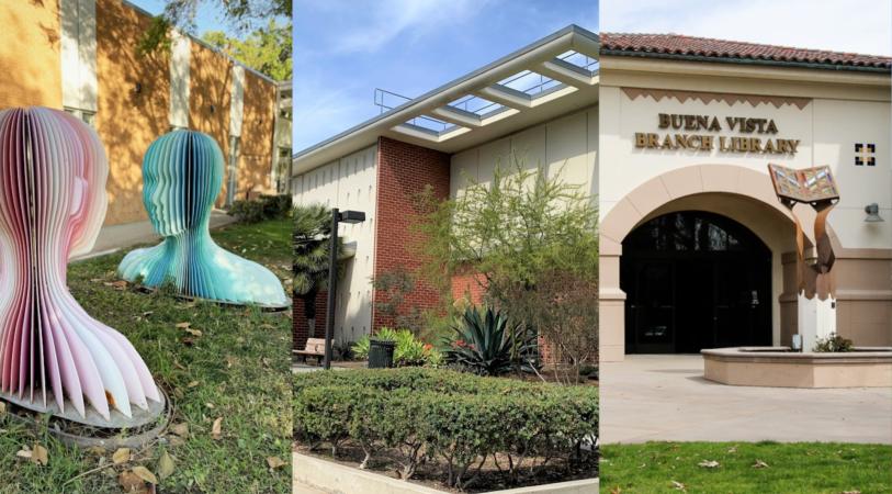 picture of all three burbank public library branches