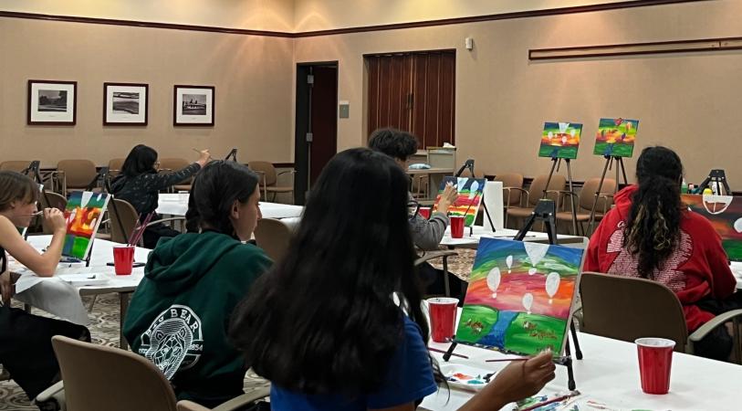 High School Paint Night