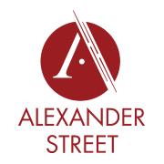 Alexander Street Database Logo