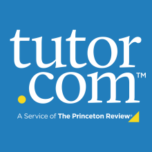 tutor.com logo a service of The Princeton Review