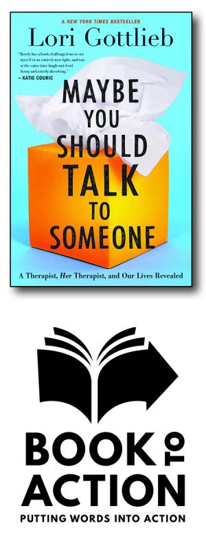 Book jacket - Maybe You Should Talk to Someone
